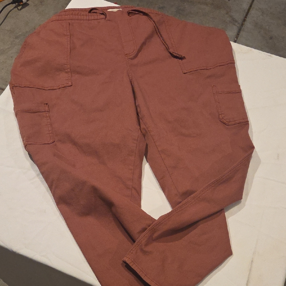 Maurices Men's Cargo Jogger Pants — Rust Brown
